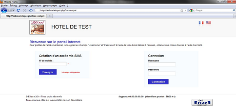 portail captif eribox
